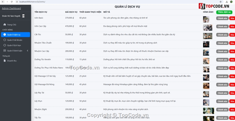 Quản lý shop,a b c,barber